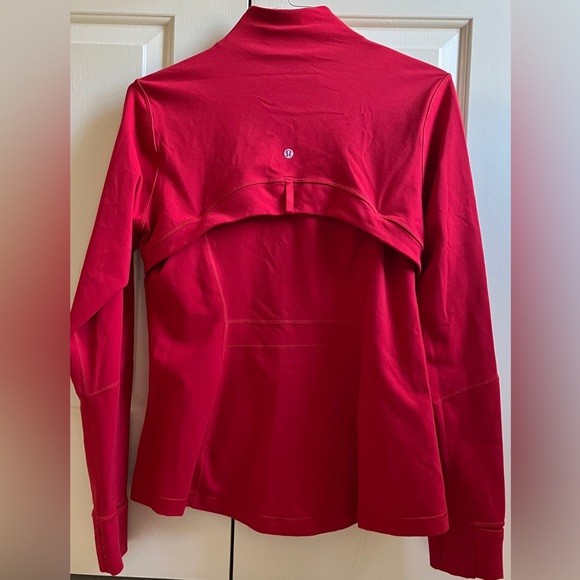 🍒LULULEMON DEFINE Jacket sz 14 DARK RED ~ VVHTF SIZE AND COLOR!!! - Picture 3 of 4